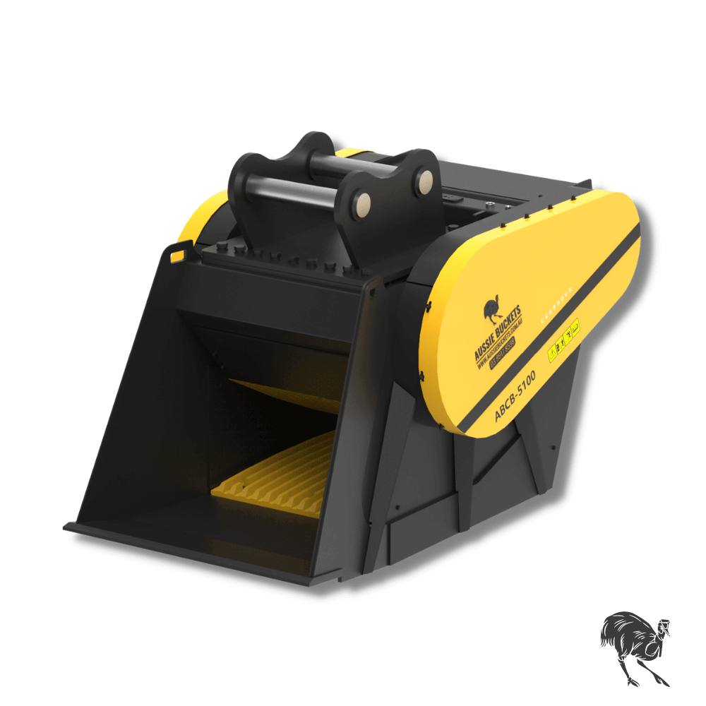 Excavator Attachment Crusher Bucket