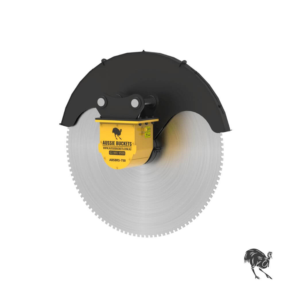 Excavator Attachment Single Blade Diamond Rock Saw