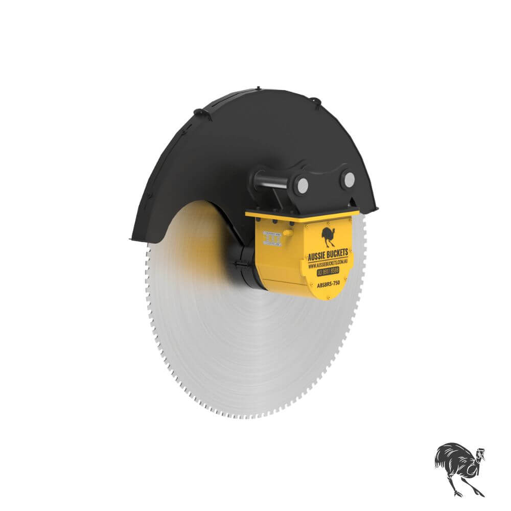 Excavator Attachment Single Blade Diamond Rock Saw