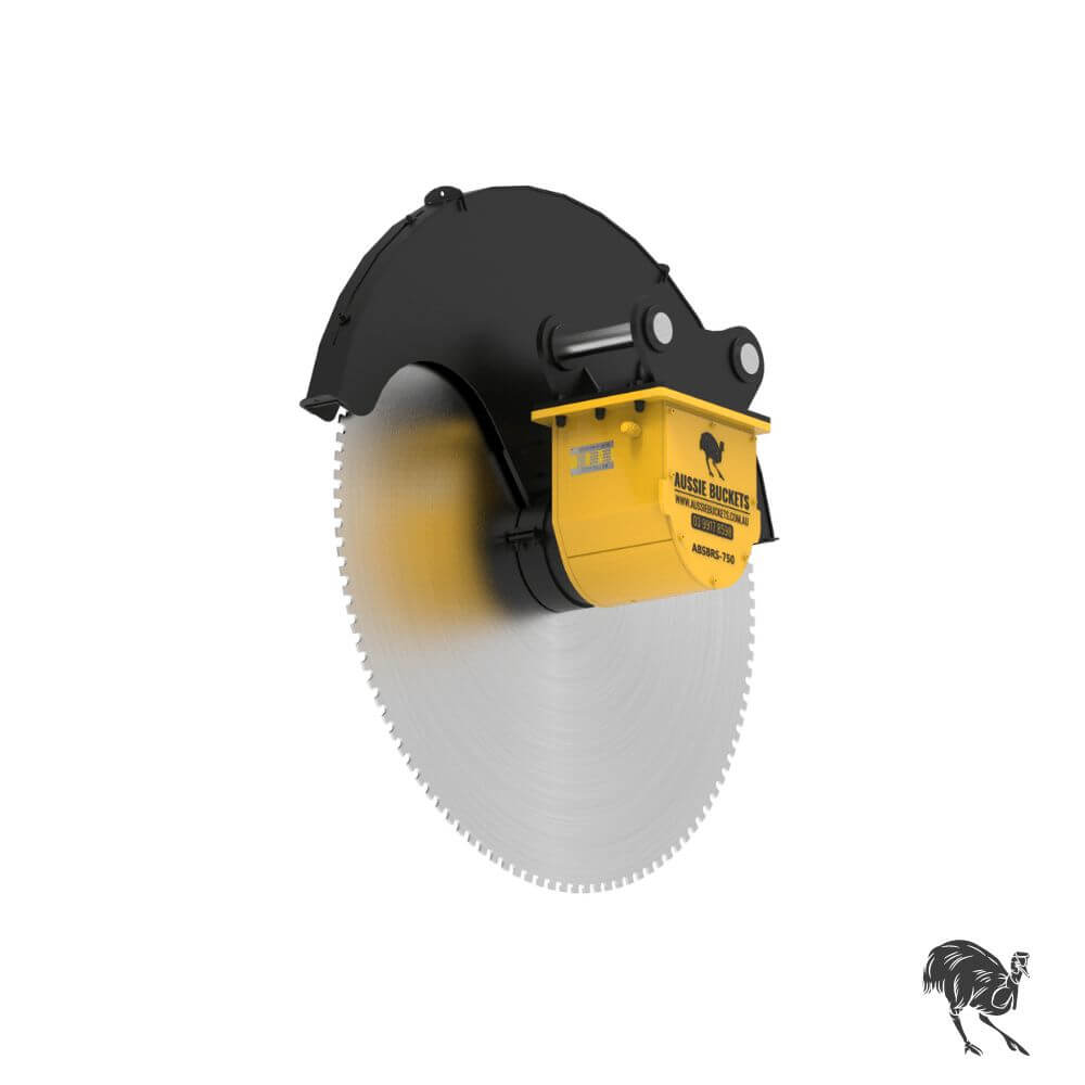 Excavator Attachment Single Blade Diamond Rock Saw