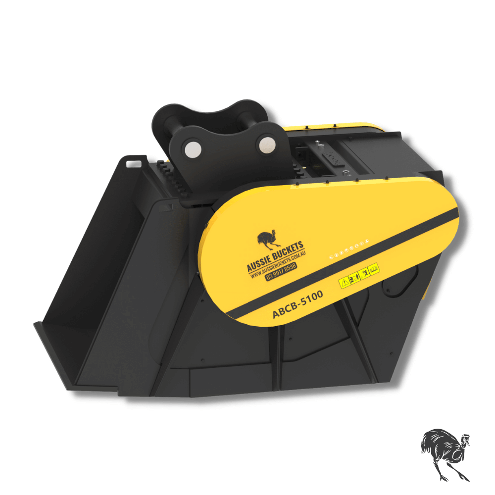 Excavator Attachment Crusher Bucket