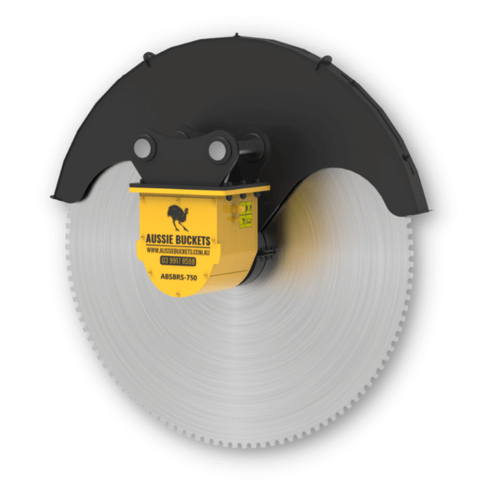 Excavator Attachment Single Blade Diamond Rock Saw